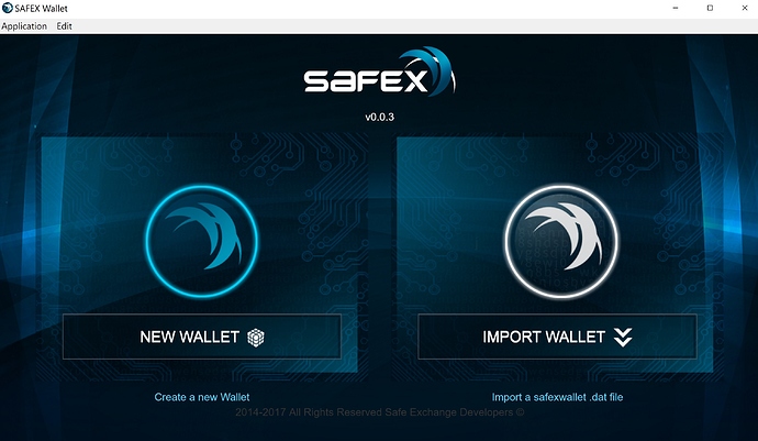 safex wallet login